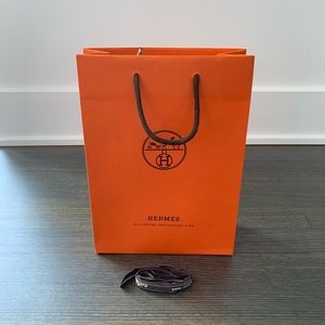Hermes Shopping Bag with Ribbon